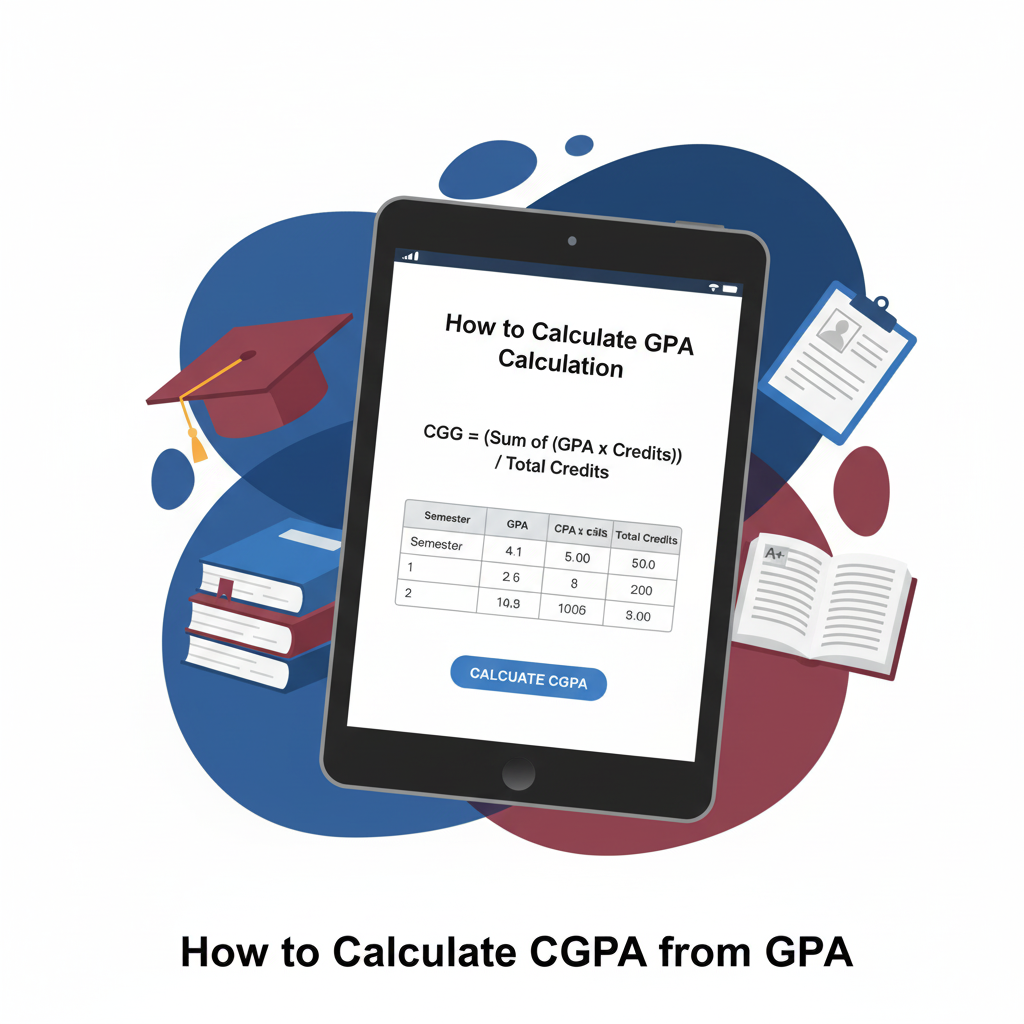 Calculate CGPA from GPA