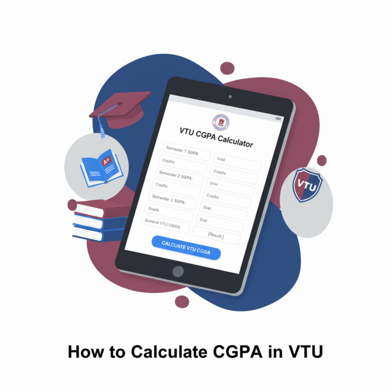 Calculate CGPA in VTU