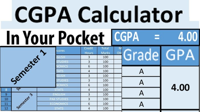 How to Calculate CGPA from GPA