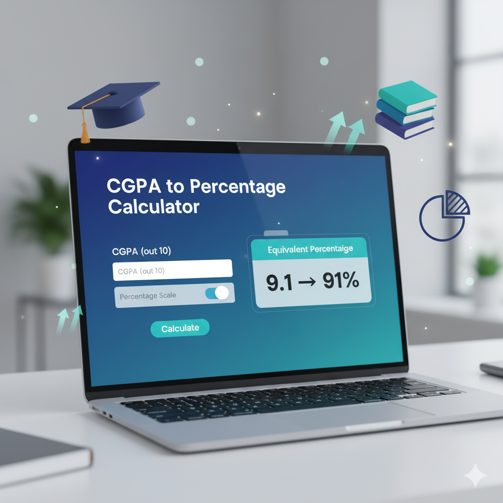 CGPA to Percentage Calculator